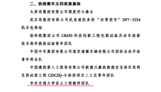 扎进红土地 筑基新赣鄱——记第22届铁路青年五四奖章集体beat365中文官方网站岩土工程教研团队